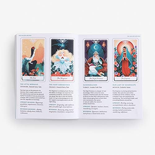 Tarot of the Divine: A Deck and Guidebook Inspired by Deities, Folklore, and Fairy Tales from Around the World: Tarot Cards