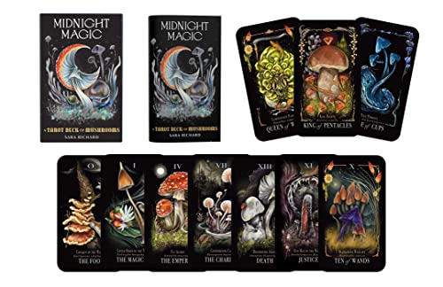 Midnight Magic: A Tarot Deck of Mushrooms