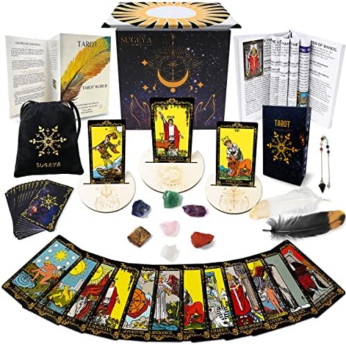 Black Tarot Fortune Telling Kit (COMPLETE)