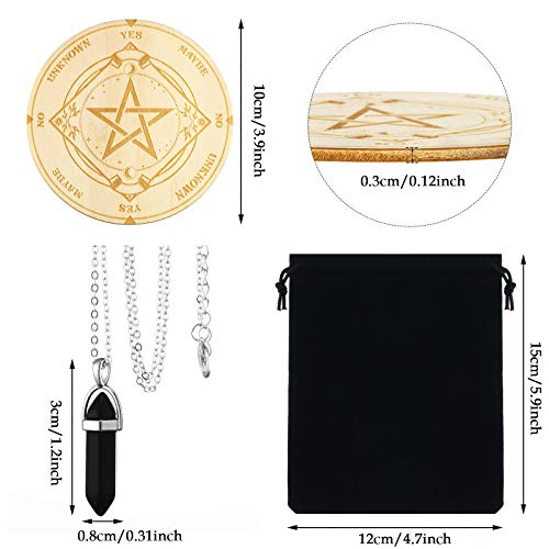 Magick Dousing and Divination Kit with Crystal Pendulum
