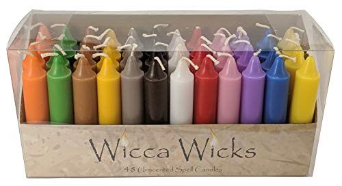 Assorted Short Chime Candles - 12 Colors 48 Count