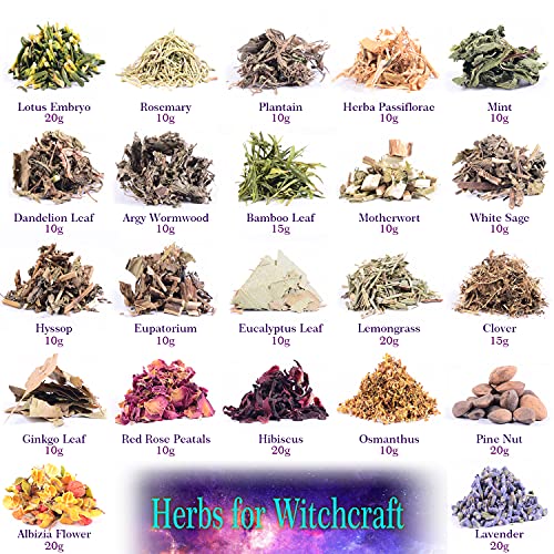 Magick Herb Kit - 22 Herbs for Magick/Wicca/Occult